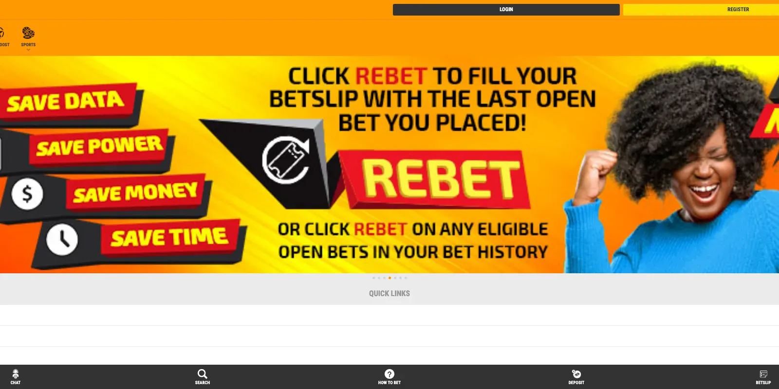 Betbureau homepage screenshot in Kenya