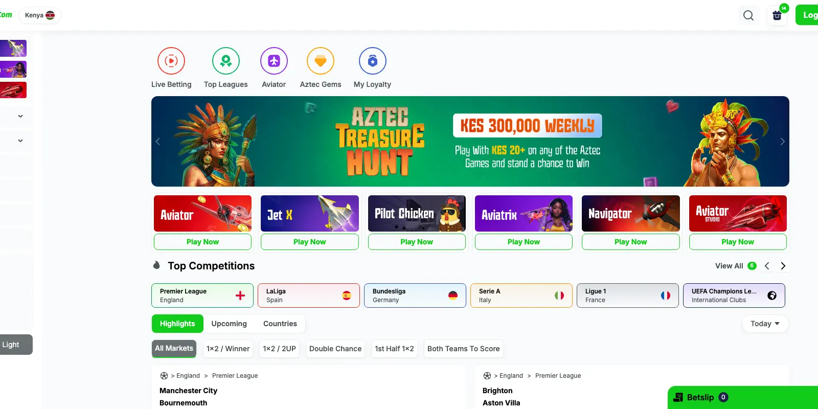 Pepeta homepage screenshot in Kenya