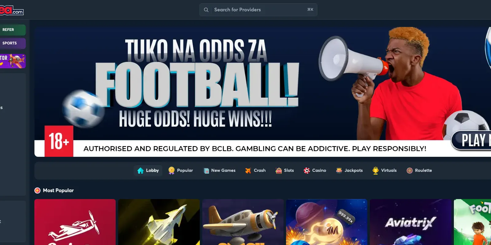 Wekelea homepage screenshot in Kenya